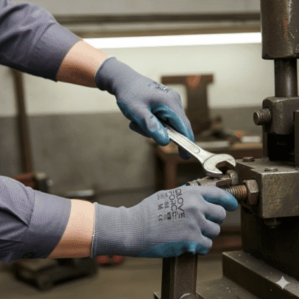 Gants avec revêtement nitrile pour protection des mains