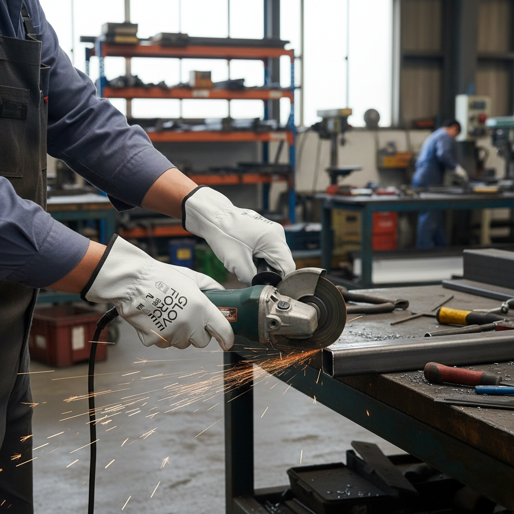 Gant de manutention cuir - Glove Force