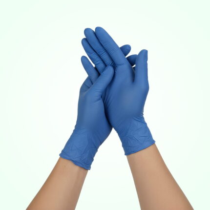 Gants en Nitrile Jetable – FOREC GLOVE - Azure Blue