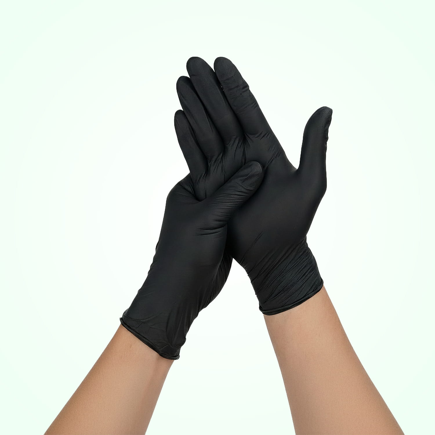 Gants en Nitrile Jetable – FOREC GLOVE - Jet Black Gants en Nitrile Jetable – FOREC GLOVE - Jet Black