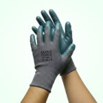 Gant revêtement nitrile Gris/Gris